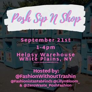 Posh Sip N Shop Event